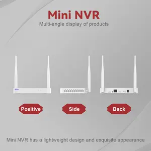 ソーラーパネル/ワイヤレスセキュリティカメラ4MP IP proスマートwifi弾丸カメラ軽量デザインと絶妙な外観MINI NVR