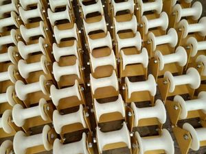 Roues en nylon et aluminium, poulie d'angle à trois roues / poulie de guidage de bloc au sol, type à trois rouleaux, rouleau de câble d'angle - Product Image 5