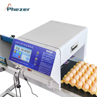 Máquina Codificadora de Inyección de Tinta para Huevos de Alta Velocidad con 6 Cabezales, Nueva Condición, Grado Automático 600dpi para Flex, Precio Competitivo