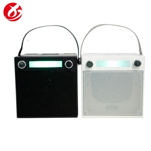 Wholesale All-in-One RGB LED Plastic HiFi Sound <strong>5</strong>.3 Kids &amp; Adults Karaoke Subwoofers Portable <strong>Speaker</strong> with Dual Mics - Product Image 5