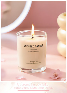 Lot en gros – Coffret cadeau parfumé Sakura Rose – 6 senteurs – Bougie en cire végétale et diffuseur à bâtonnets pour souvenirs d'entreprise - Product Image 4