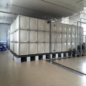 Réservoir d'eau en fibre de verre assemblé sur mesure pour la lutte contre les incendies et l'irrigation agricole avec garantie de 4 ans - Product Image 4