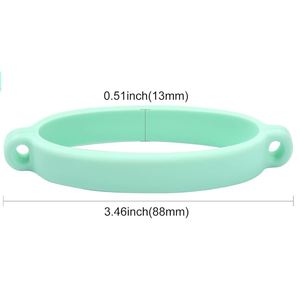 Vente en gros usine – Manchon en silicone écologique réutilisable pour tasses, avec poignée et sangle, support portable pour gobelets et bouteilles - Product Image 2