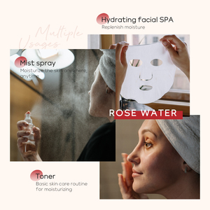 Hidrosol de Agua de Rosas Quiyum, Tónico Natural Iluminador Orgánico, Cierra los Poros, Hidratante, 100 ml - Product Image 4
