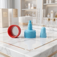 Bouchon de bouteille à vis - Plastique de qualité alimentaire - Écologique - Durable - Portable - Bouchon pour condiments - Gamme complète 28 mm