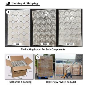 Pot en plastique transparent écologique personnalisable de 20 g, recyclable, pour crème cosmétique, lotion, produits de soin de la peau - Product Image 6