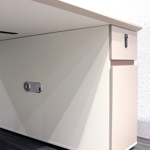 Muebles de oficina <span class=keywords><strong>1</strong></span> 2 juegos Escritorio de oficina moderno de alta calidad Estación de trabajo para el personal - Product Image 6