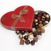 Hartvormige chocolade geschenkdozen, op maat gemaakte luxe papieren doos voor handgemaakte chocolaatjes, Valentijnsdag, verjaardag, speciale geschenken