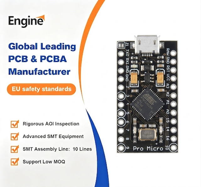 Arduino Compatible Leonardo R3 ATmega32U4 Microcontroller Development Board with USB Cable for DIY Electronics Projects