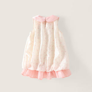 Rabais Mad Rush à durée limitée sans manches de style forêt écologique pour filles, longueur genou, dernière impression pour les fêtes - Product Image 4