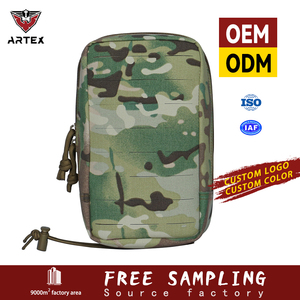 Camouflage Tactical Waist <b>Bag</b> EDC Utility Pouch <b>MOLLE</b> Side Storage Pack for Outdoor Running Hiking ODM/OEM - Product Image 1
