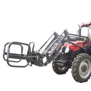 tractor implement Front End Loader with bale grab