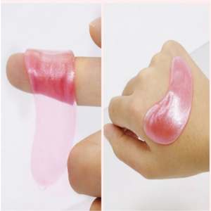 แผ่นแปะตาคอลลาเจนเจลลี่ใต้ตาสีทองใต้ตา24K สำหรับรอยคล้ำและบวมใต้ตา - Product Image 6