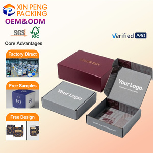 Caja de Regalo de Papel Kraft Personalizada, Ligera, con Ventana Texturizada, Ecológica, Perforada, Sostenible, OEM XP 2026 - Product Image 1