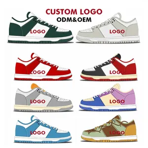 Logotipo personalizado Moda Air 1 White Sole Tendência Sapato De Couro Correndo Luxo Mens Crianças Mulher Senhoras Esportes Custom Designer Sneakers