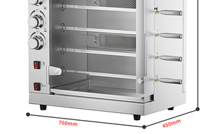 Asador de Acero Inoxidable Grande para <span class=keywords><strong>Pollo</strong></span> y Pato, Horno de Asar Comercial, Máquina para Asar <span class=keywords><strong>Pollo</strong></span> - Product Image 3
