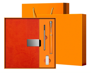 Regalos IStapromo, Libretas de Cuero Personalizadas A5 para Oficina, Libretas de Lujo para Negocios, Juego de Papelería Corporativa de Regalo - Product Image 6