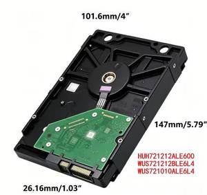 Disque dur à succès WUS721010ALE6L4 Ultrastar DCHC330 10TB 12TB 16TB 18TB HUH721212ALE600 WUS721212BLE6L4 HDD - Product Image 1