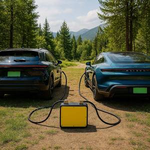 Portable 20KW DC V2V Discharger Mobile EV To EV Fast Charging Equipment