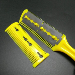 Kit de Herramientas de Peluquería, <span class=keywords><strong>Tijeras</strong></span> de Peluquero, Navaja Mágica, Peine, 1 Pieza, <span class=keywords><strong>Tijeras</strong></span> de Pelo de Doble Cara de Alta Calidad - Product Image 2