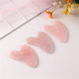 Massaggiatore <span class=keywords><strong>Viso</strong></span> Anti-Età in Quarzo Rosa e Giada Naturale per Lifting Facciale, Vendita Calda con Etichetta Privata - Product Image 3