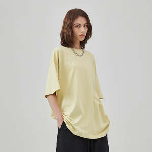 เสื้อยืดโอเวอร์ไซส์คุณภาพสูง หนัก 230 กรัม ผ้าฝ้ายทอ 100% พิมพ์ลาย ปักลาย  ไซส์ใหญ่พิเศษ สกรีนโลโก้ตามสั่ง สำหรับผู้ชาย - Product Image 1