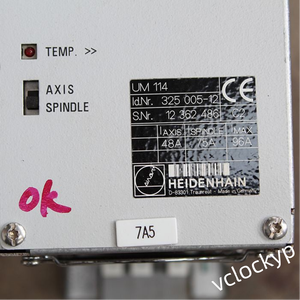 INVERSOR DE FRECUENCIA HEIDENHAIN UM 114, 325005-12 Usado - Product Image 4