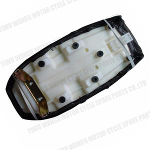 <span class=keywords><strong>AX100</strong></span>-funda de asiento para motocicleta, cubierta de asiento de cuero negro para moto, cojín para Scooter - Product Image 2