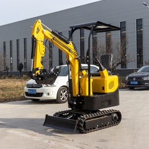 Mini-excavatrice légère populaire de 1 tonne avec bras de creusement et pompe hydraulique Koop, livraison gratuite, garantie 1 an, pour le creusement de fondations de terrasses - Product Image 1