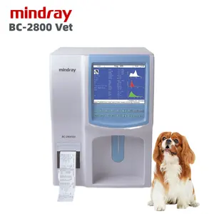 Mindray thú y hoàn toàn tự động hóa chất Analyzer 3-Part tự động huyết học BC-2800Vet cho Dog Cat bác sĩ thú y huyết học Analyzer