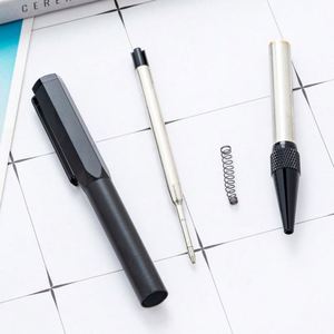 Wholesale 1.0Mm New Hexagonal Twist Barrel Custom Logo Metal Ballpoint Advertising Gift <b>Pen</b> - Product Image 4