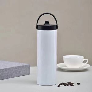 Gobelet isotherme sous vide de 20 oz pour sublimation, avec paille, pour extérieur, personnalisable par transfert thermique, vente en gros - Product Image 3