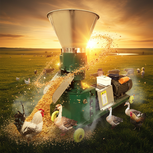 Machine à <span class=keywords><strong>granulés</strong></span> d'alimentation, équipement agricole pour élevage de poulets, porcherie, chèvre, vache, canard et poisson, - Product Image 1