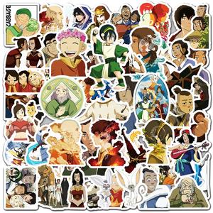 50 Uds Cool Anime colección de dibujos animados pegatina No repetir promoción regalos decorativos Graffiti mezcla diferentes pegatinas conjunto - Product Image 3