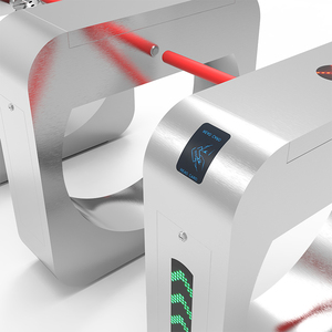 Barrière d'entrée à prix d'usine, porte à <span class=keywords><strong>Angle</strong></span> rond, code à barres, contrôle d'accès, trépied automatique, tournevis, fabricant chinois - Product Image 5