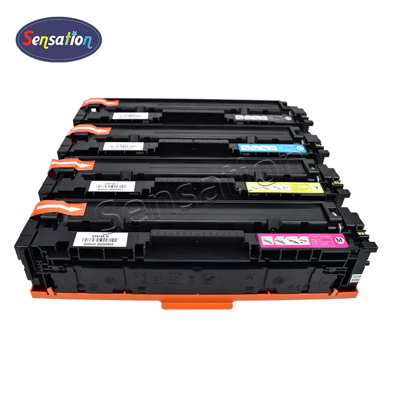 Cartouche de toner compatible pour imprimante laser HP Color LaserJet Pro M154A 154nw M180N M181 M181FW 204A CF510 511 205A CF530