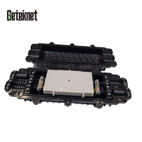 Boîtier de distribution de fibre optique Geteknet OEM ODM IP67 12 24 48 72 96 144 48 cœurs 48-core en PU pour montage en rack, pour intérieur et extérieur