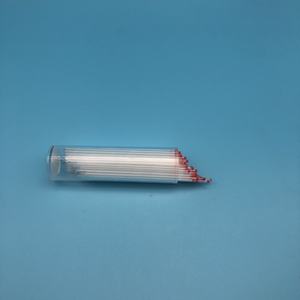 ราคาขายส่ง 100 ชิ้น หลอดแก้วไมโครเฮมาโทคริตขนาด 75 มม. สีแดงน้ำเงิน เป็นมิตรกับสิ่งแวดล้อม สำหรับการวิเคราะห์ทางคลินิก เฮมาโทคริต - Product Image 6