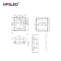 Diode électroluminescente infrarouge SMD 2835 IR LED 0,5W 980nm pour capteur de proximité et dispositif tactile