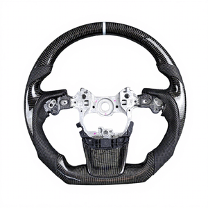 Volante de Fibra de Carbono con Cuero Perforado para Toyota CROWN <span class=keywords><strong>Sienna</strong></span>, Producto Nuevo - Product Image 1