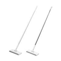 Pour CLeanhome – Lot de recharges de balais plats jetables secs et humides, kit de balayage multi-surfaces pour sols, balai à poussière pour la maison et le bureau