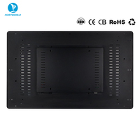 Moniteur tactile de jeu RGB Edge Light 32 pouces plat incurvé avec verre PCAP tactile de 4 mm
