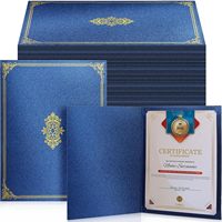Penyimpan sertifikat wisuda 8.5x11 surat ukuran sertifikat menulis folder sertifikat kertas pemegang sertifikat