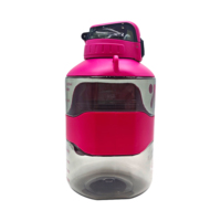 Bouteille d'eau de 2,2 L sans BPA en tritan anti-fuite à boire direct avec marquages de mesure