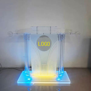 Moderno Podio de Acrílico Transparente para Iglesia, Escuela, Hotel, Hogar, Bar - Precio de Fábrica - Product Image 6