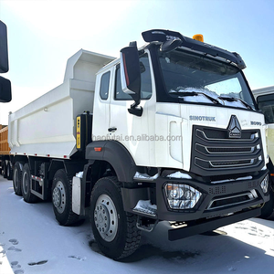 Truk Dump SINOTRUK HOWO NX 8*4 Berbentuk U, <span class=keywords><strong>Dumper</strong></span> Teknik Beroda 8 dengan Bak Berbentuk U untuk Transportasi Lumpur dan Pasir - Product Image 1