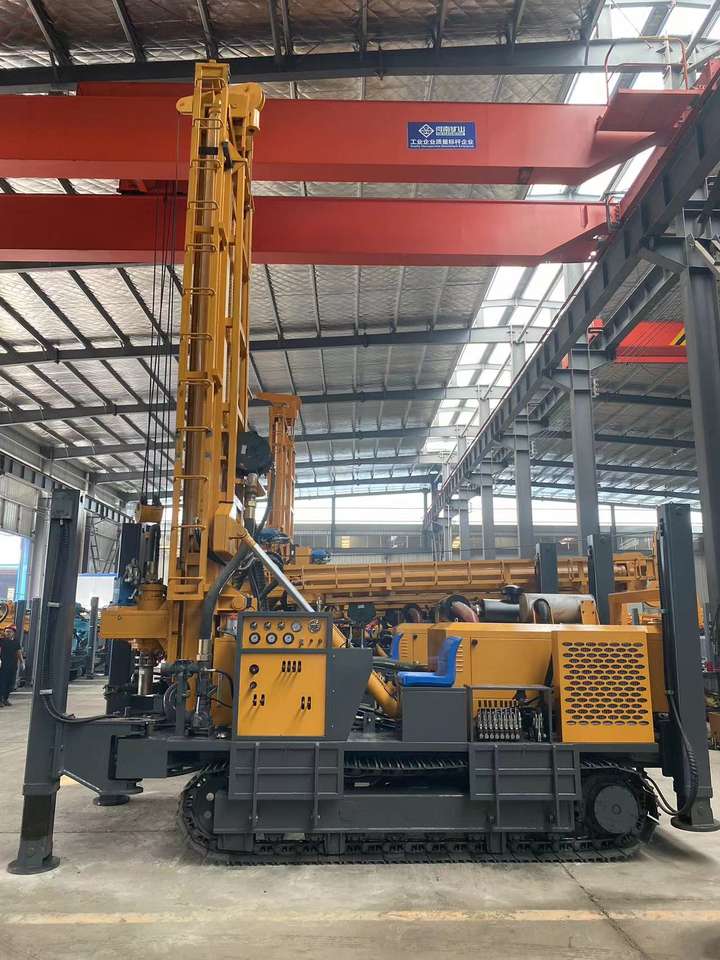 260m Water Well Drilling Rig Crawler Type Hydraulic Deep Drilling ...