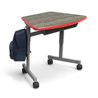 Bureau d'ordinateur relevable, table d'usine, table de salle de classe, table de salle de formation