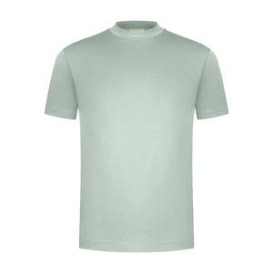 เสื้อยืดผู้ชายผ้าฝ้ายถัก 100% คุณภาพพรีเมียม เงางาม พร้อมโลโก้สั่งทำ สีและขนาดปรับแต่งได้ แห้งเร็วและระบายอากาศได้ดี - Product Image 4