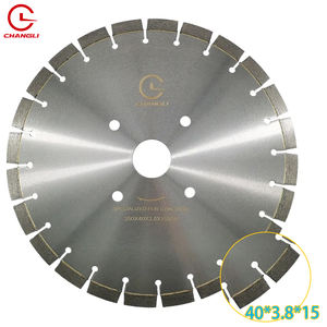 Disco Diamantato Industriale CHANGLI da 14 Pollici per Calcestruzzo, Saldato ad Alta Frequenza, a Forma di U, 350mm, Segmentato Turbo per Taglio - Product Image 5